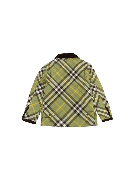 BURBERRY KIDS 버버리키즈 퀼팅 패딩 자켓 GRAYSON CHK 8078160 B8262 (성인가능)