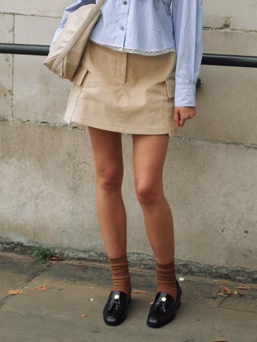 [단독]NouveauMinon Short Beige