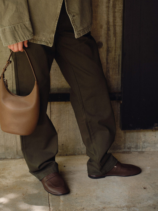 Tender flat loafer Brownie brown