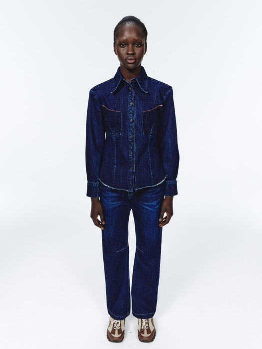 Indigo Denim Shirt