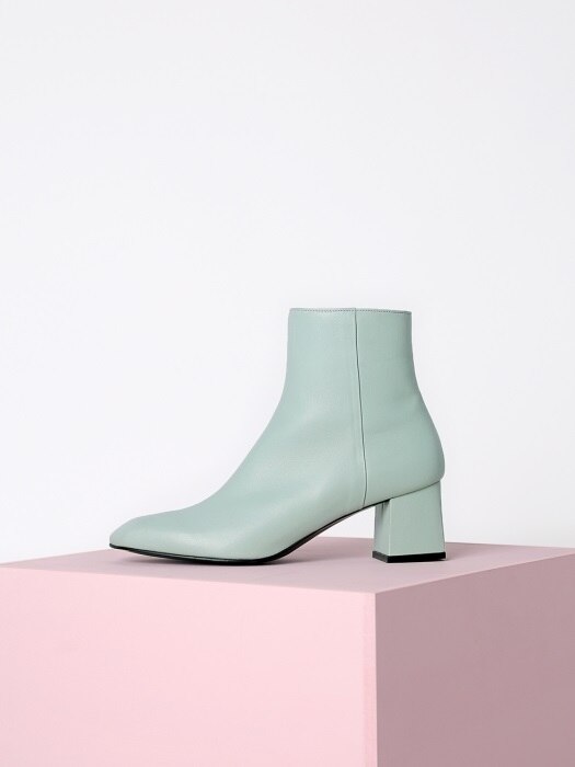 ANGULATE ANKLE BOOTS - MINT