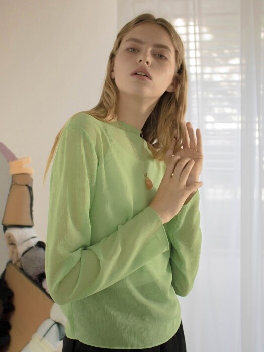 Soft blouse (greenery)