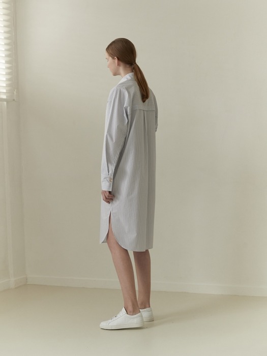 19SN basic shirts dress [ST]