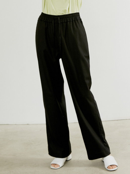 19SR NATURAL BANDING PANTS (BLACK)