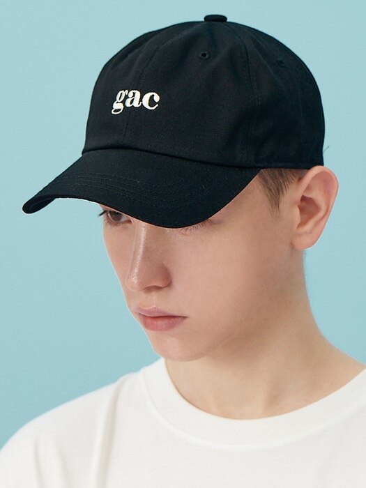 GAC LOGO 6-PANEL CAP black