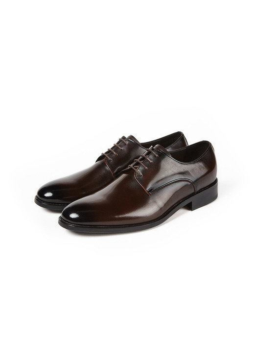 WEDNESDAY_ PLAIN DERBY(TWO TONE BROWN)