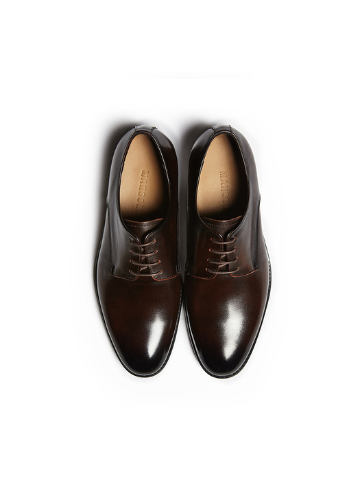 WEDNESDAY_ PLAIN DERBY(TWO TONE BROWN)