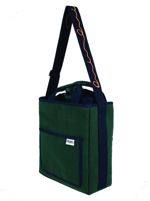 Deep green bag