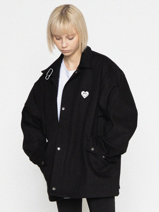 [UNISEX]하트스마일 자켓_3color