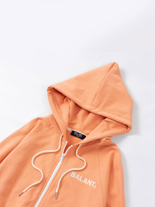 Hope and Passion Zipup Hoodie - Light Pink