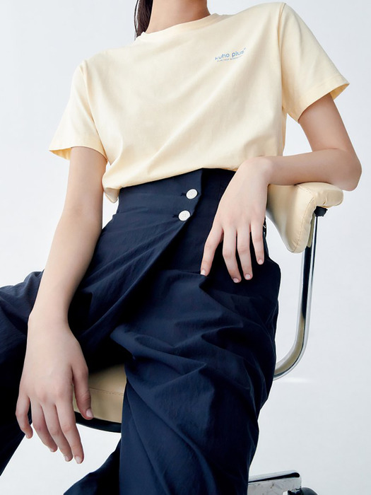 Essential Short Sleeve T-Shirts - Yellow (KE0340M04E)