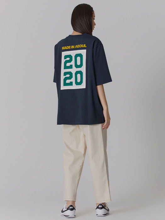 MADE IN SEOUL 2020 T SHIRT NAVY