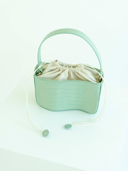 Mini Curved Bag (Glacier Mint)