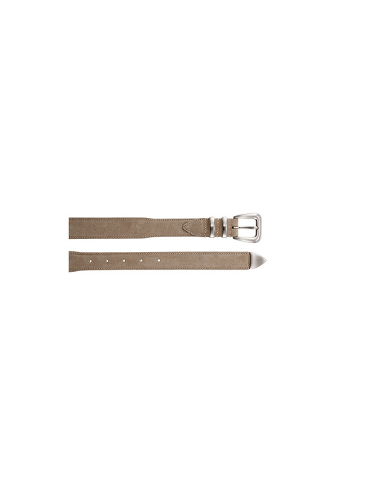 110 Suede Belt - Beige 