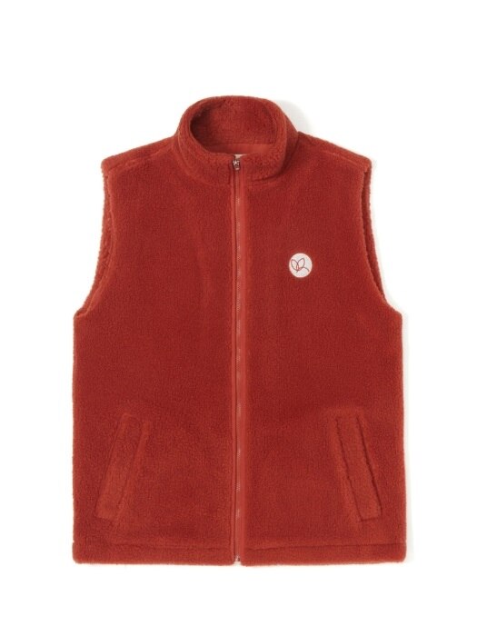 Soft Sherpa Logo Vest