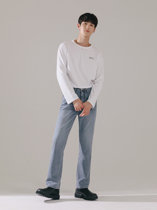 M126 SEMI WIDE DENIM PANTS_MEDIUMBLUE