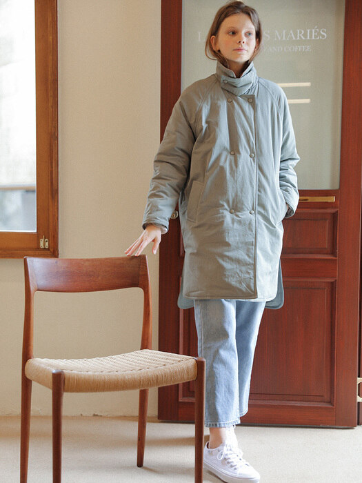 1.13 PADDED COAT_KHAKI