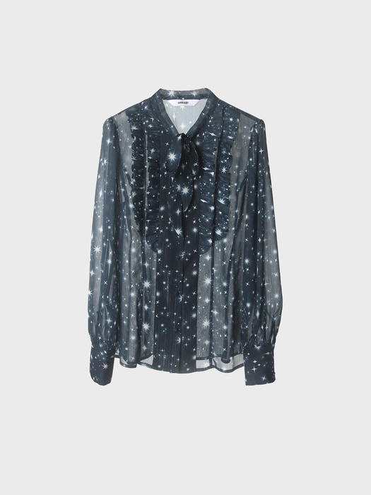 starlight frilled blouse[navy(WOMAN)]_UWS-FS20 