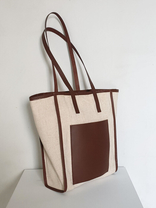Daily Shopper Bag | Leather & Canvas