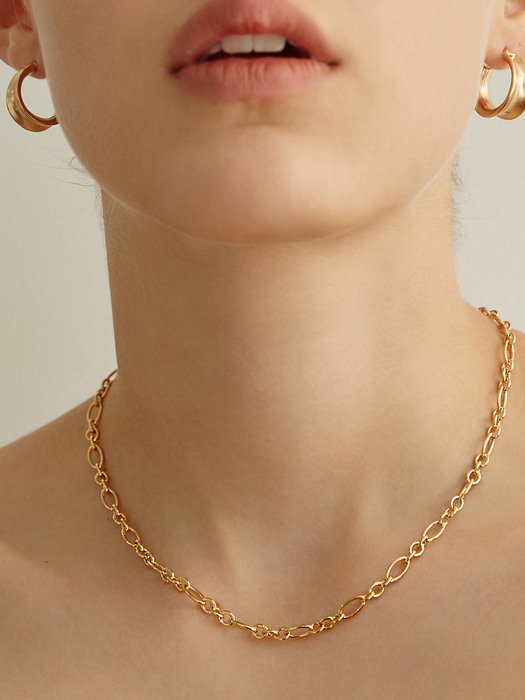 [silver925]alluring chain necklace