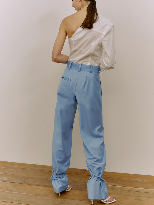 21SS WIDE PIN TUCK PANTS+SPAGETTI SWIMMING POOL