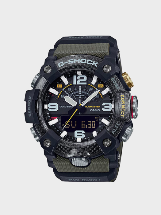 GG-B100-1A3 남성 우레탄 손목시계
