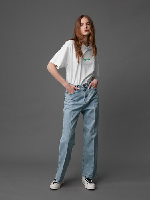 Pants Denim Natural Light Blue