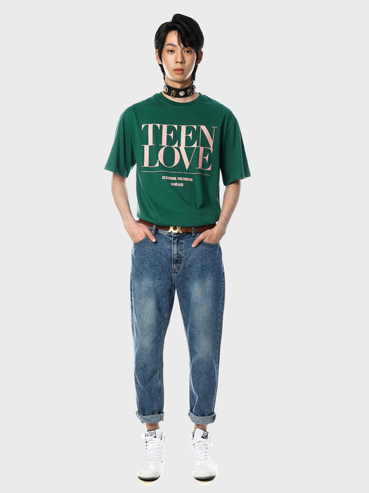 Modern Teen Love T-Shirts[Green(UNISEX)]_UTT-ST25 