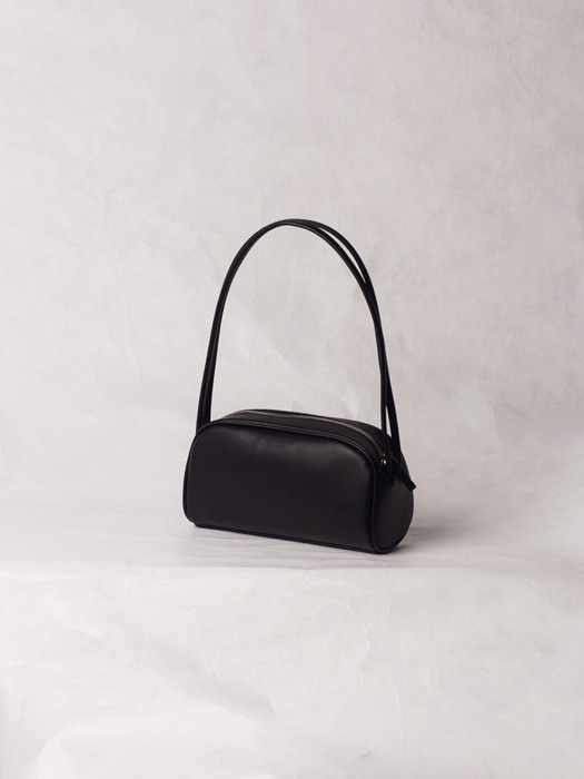 Mini leather Shoulder Bag Black