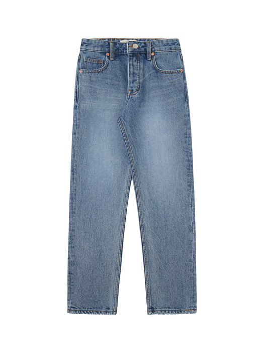SI JN 6024 Mid-rise Straight Jeans 