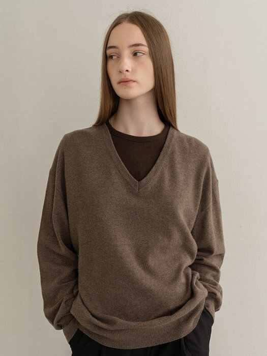 Viscose Pullover - Taupe
