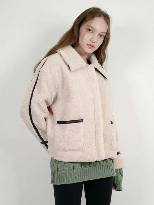woolen line jacket