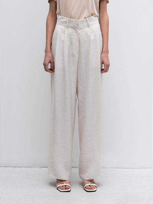 STRAIGHT WIDE LEG TROUSERS