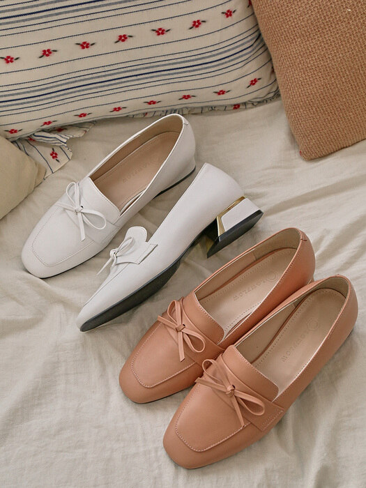 1287 Yesika Ribbon Loafer-2color