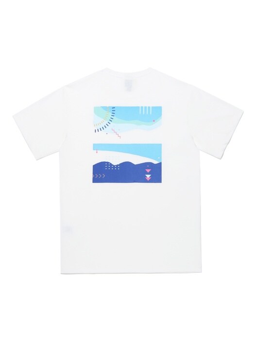 바다 그래픽 티셔츠