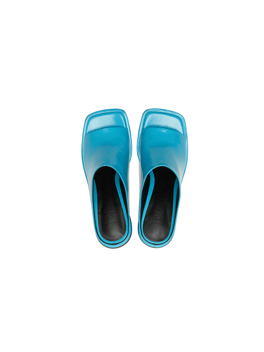 UNKY Chunky Heeled Sandals - Sky Blue