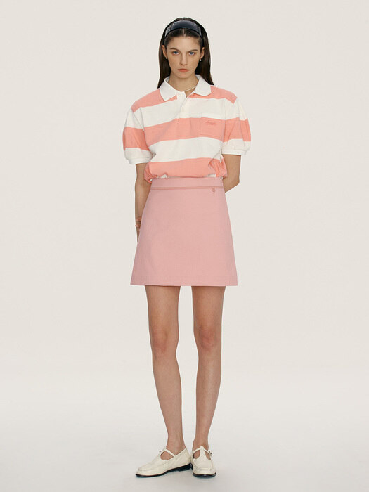[N]KUKIO A-line mini skirt (Ballerina Pink)