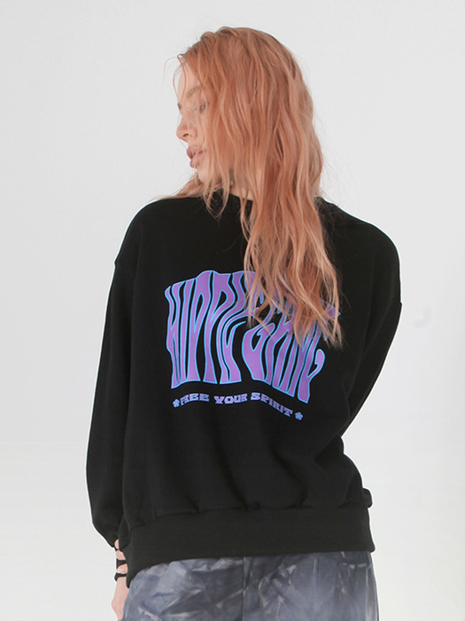 Hippie Gang Sweatshirts Black