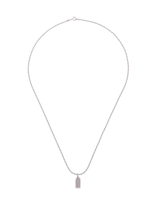 [GRAY Collection] Tag Rope Necklace