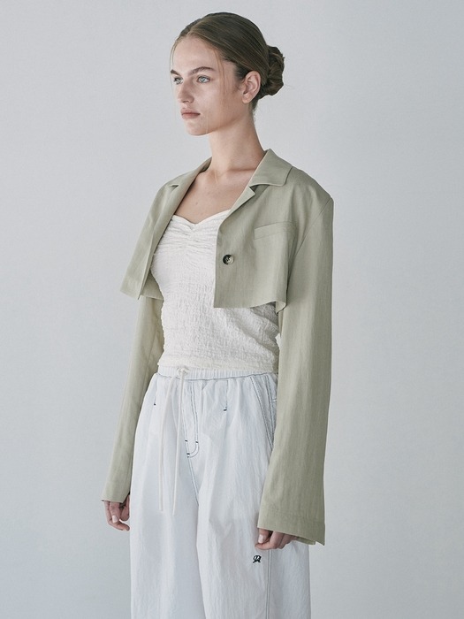 SUMMER SHORT JACKET (olive)