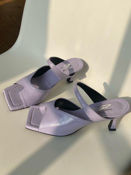 Moa stitch flip-flops lavender