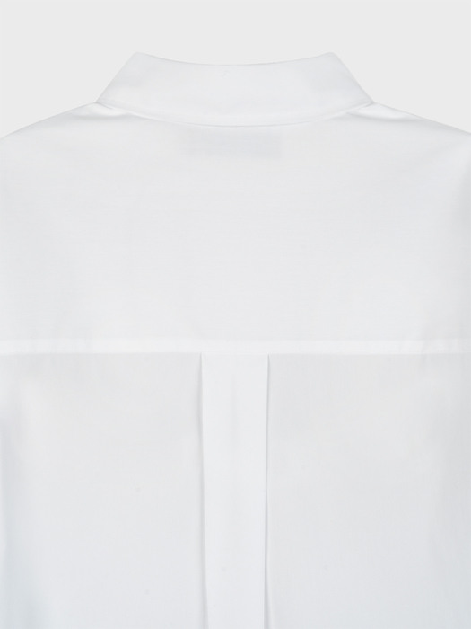 SOLID OVER SHIRT_WHITE