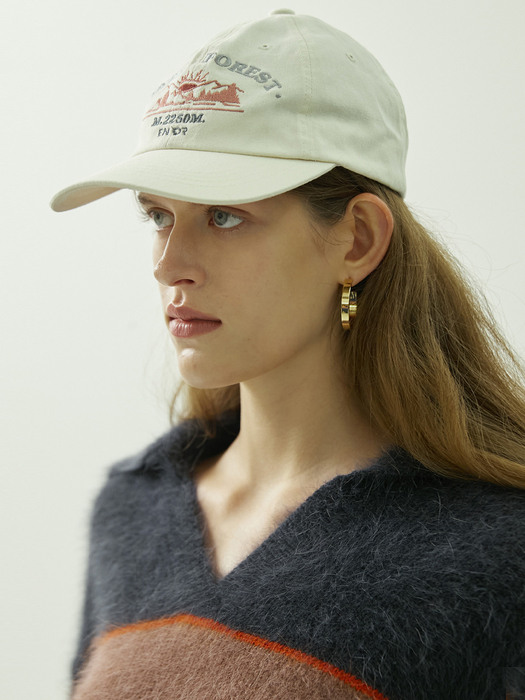 NATIVE FOREST ENOR BALL CAP - IVORY