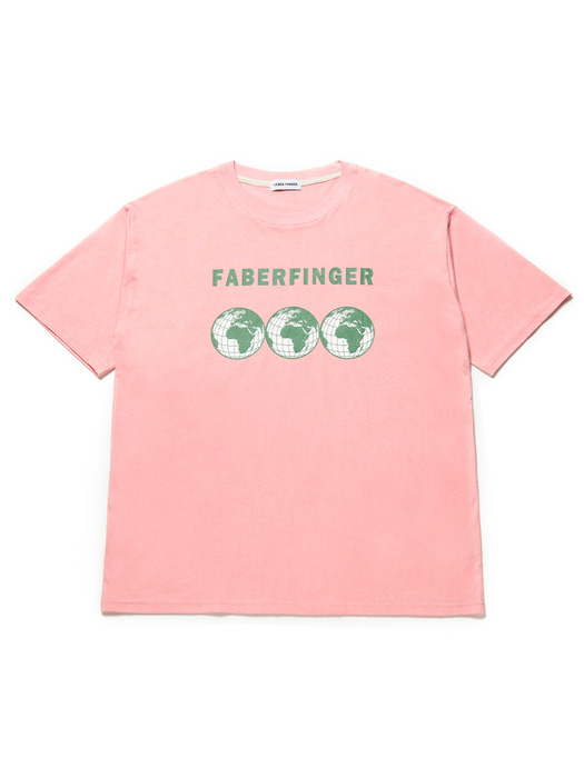 Triple Earth Pigment Unisex T-shirt (Pink)