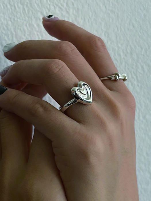 Romance heart ring