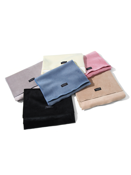 [Reversible] Corduroy&Fleece Cozy Muffler M5 - 6 Colors