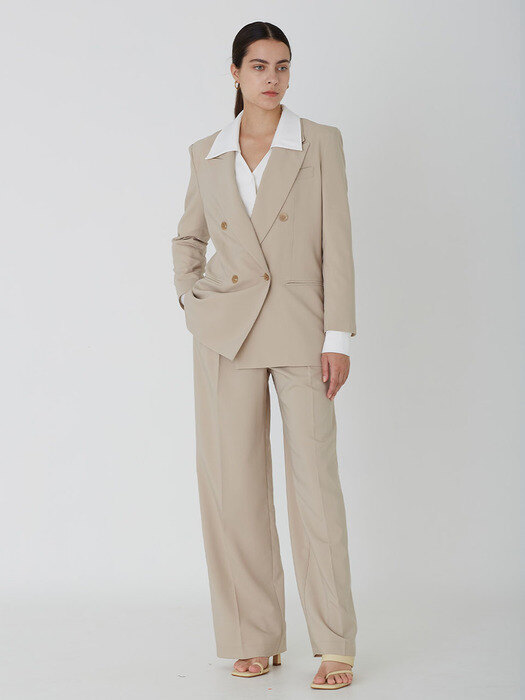 Calyn Trousers _ Beige