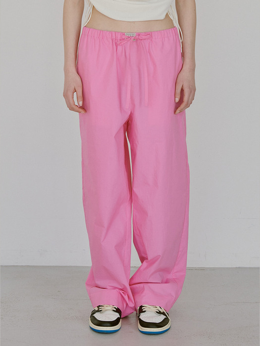 Cherry pink long pants