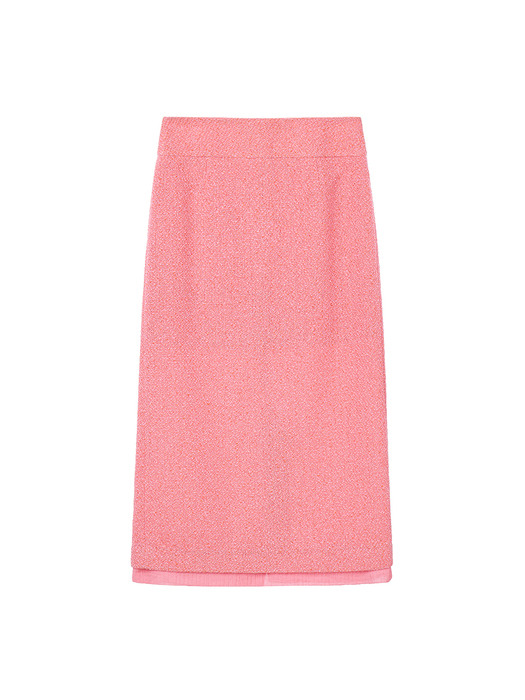 Della Spangle Tweed Skirt VC2333SK001M