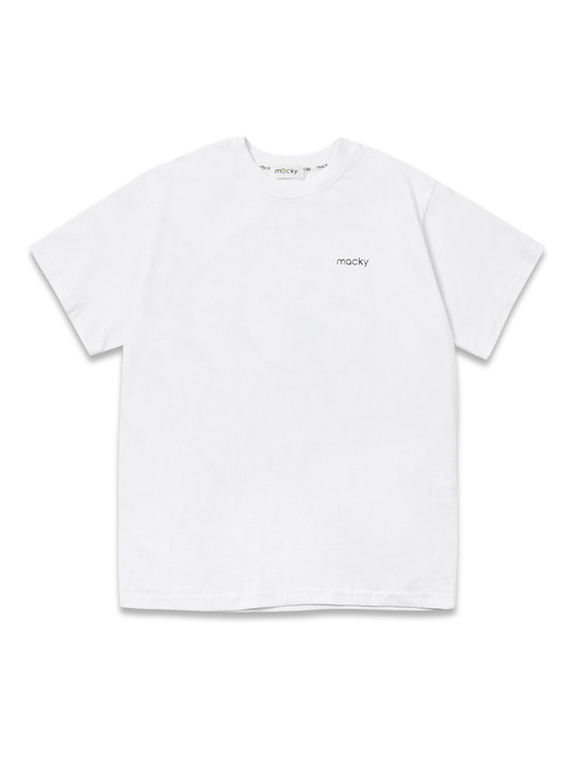 pin high T-shirt white
